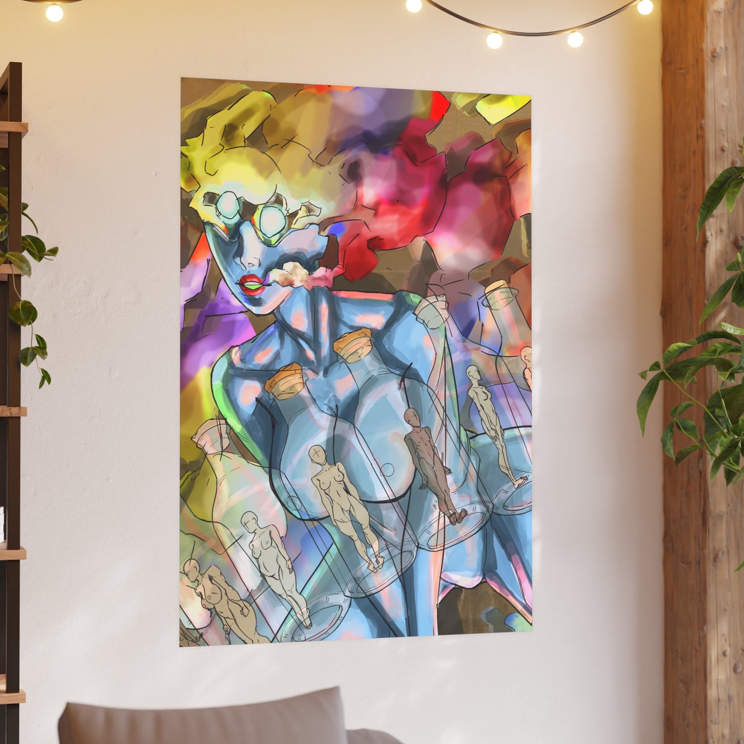 Bottles Of Hookers-Art Print