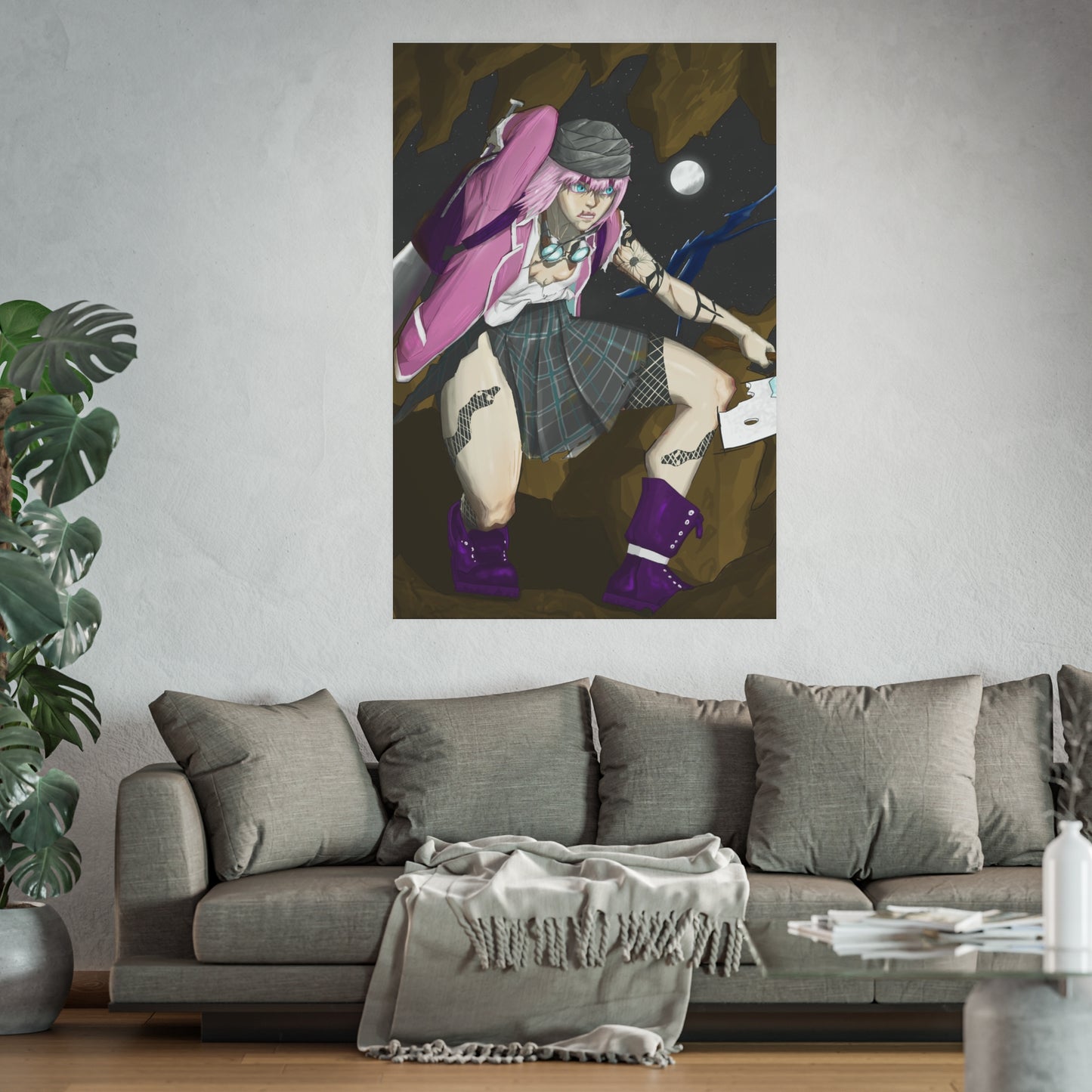 Schoolgirl Survivor-Art Print