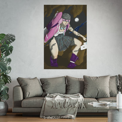 Schoolgirl Survivor-Art Print