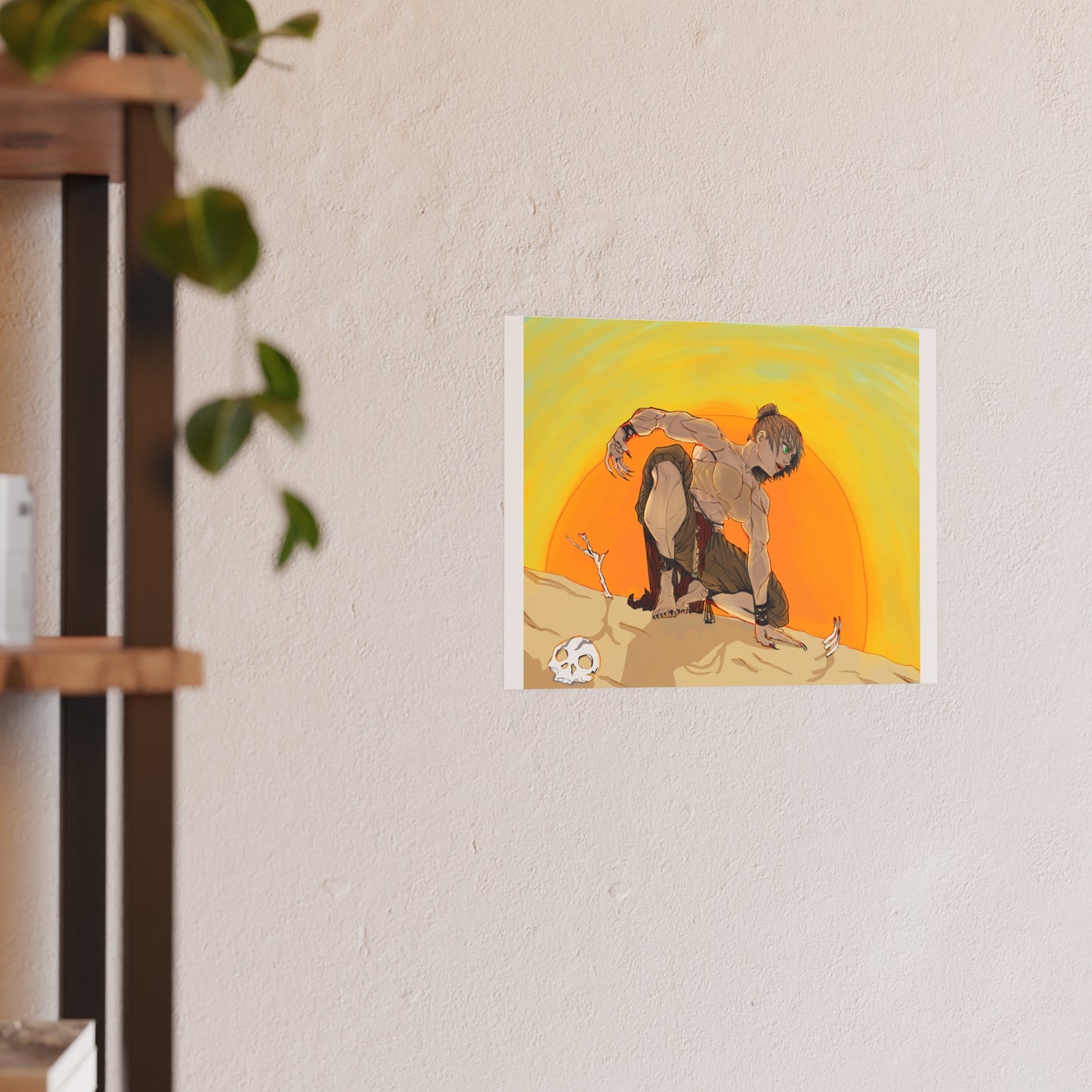 Caracal Girl-Art Print