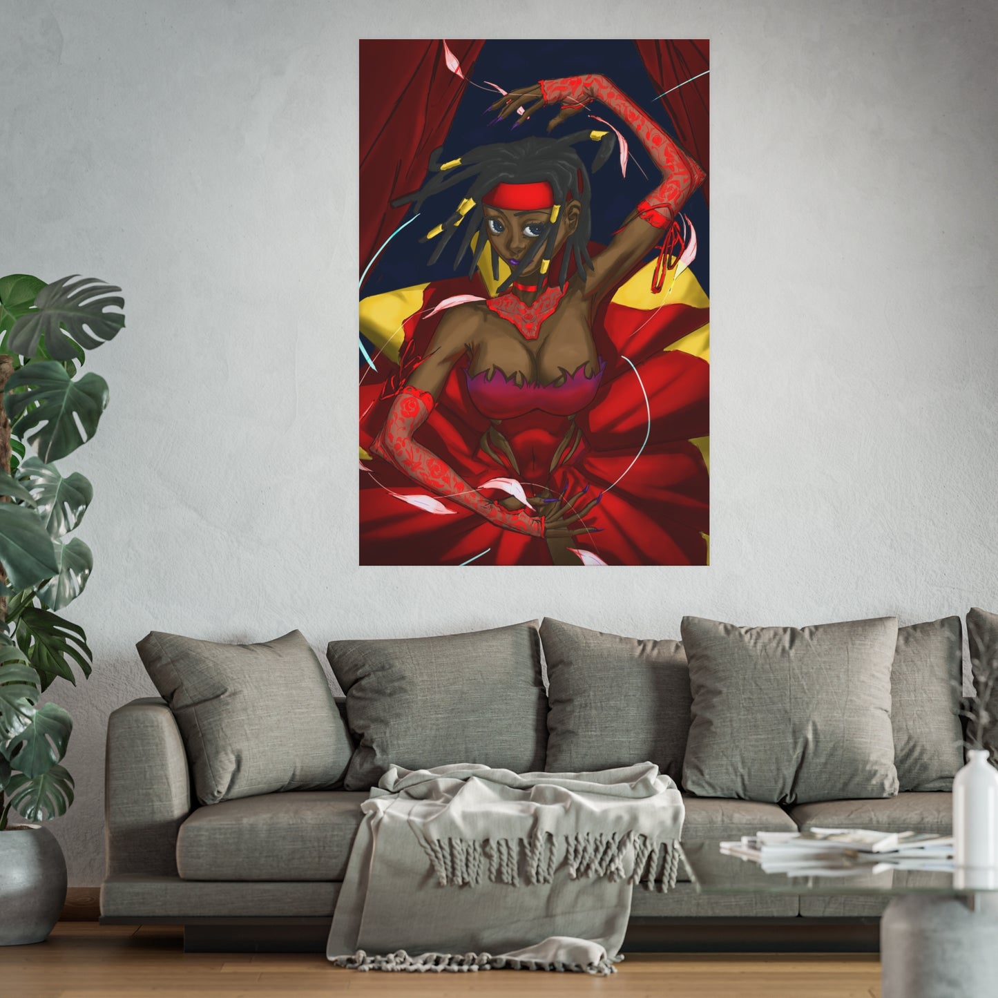 Dancing Victoria-Art Print