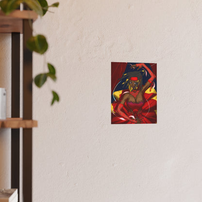 Dancing Victoria-Art Print