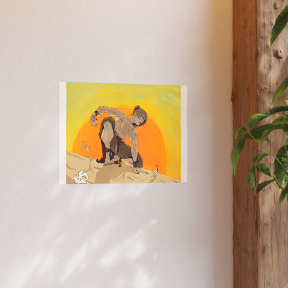 Caracal Girl-Art Print