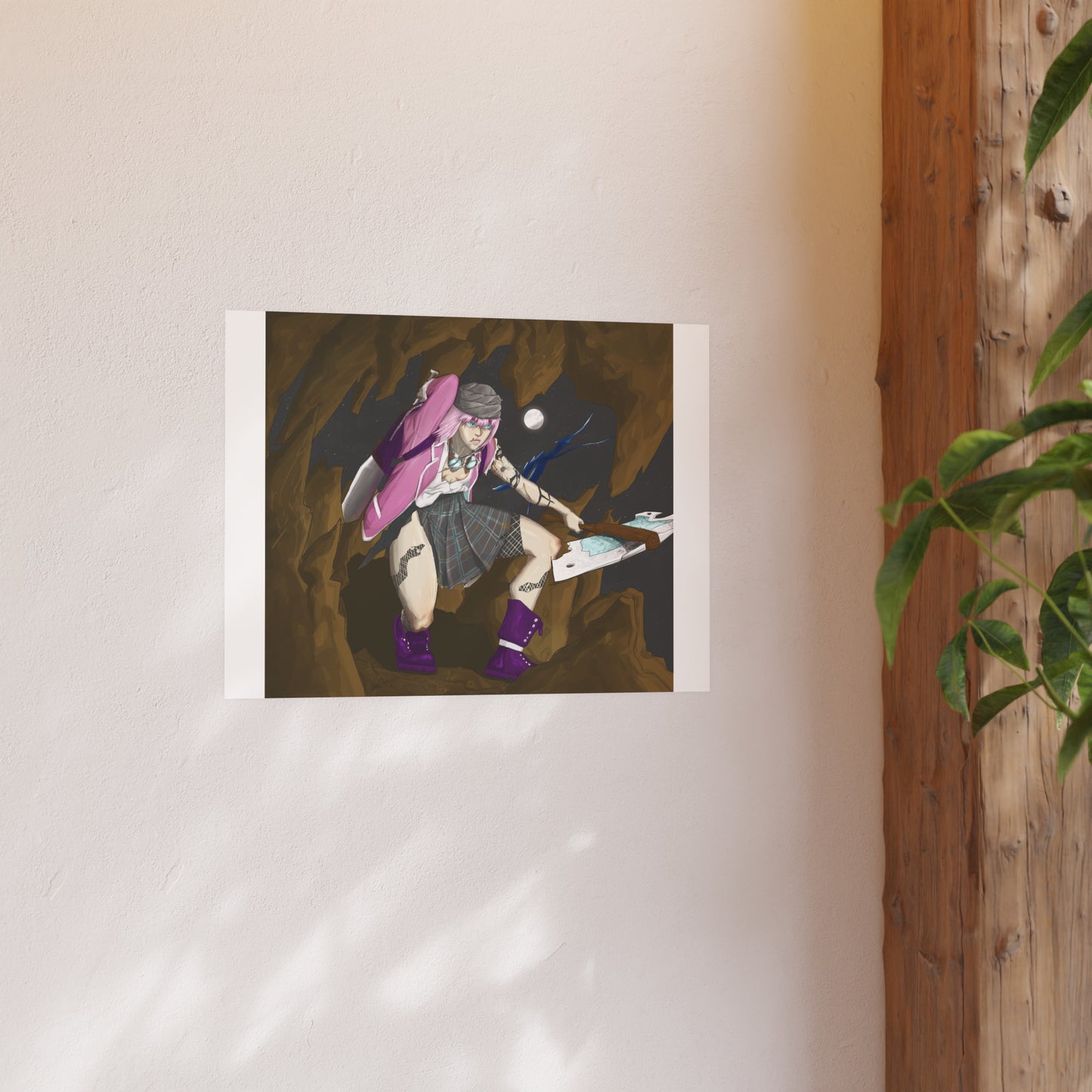 Schoolgirl Survivor-Art Print