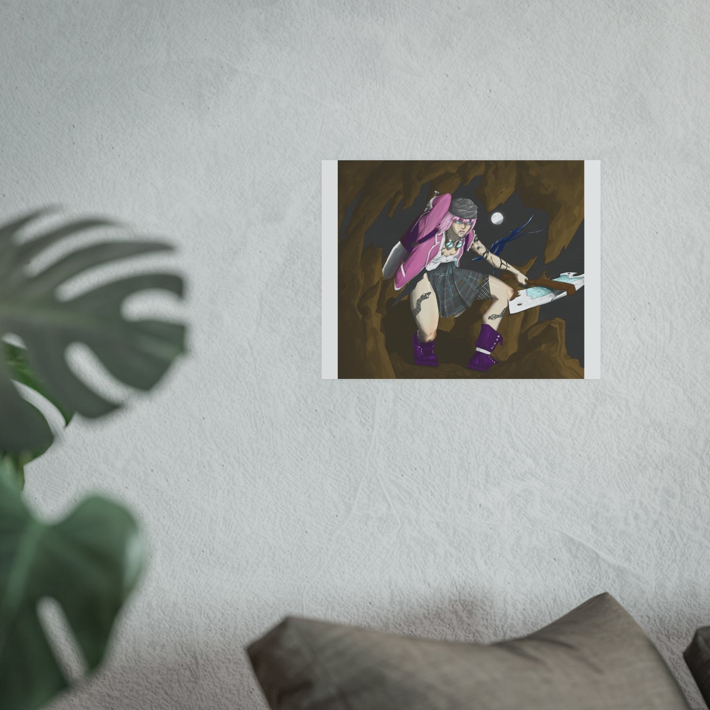 Schoolgirl Survivor-Art Print