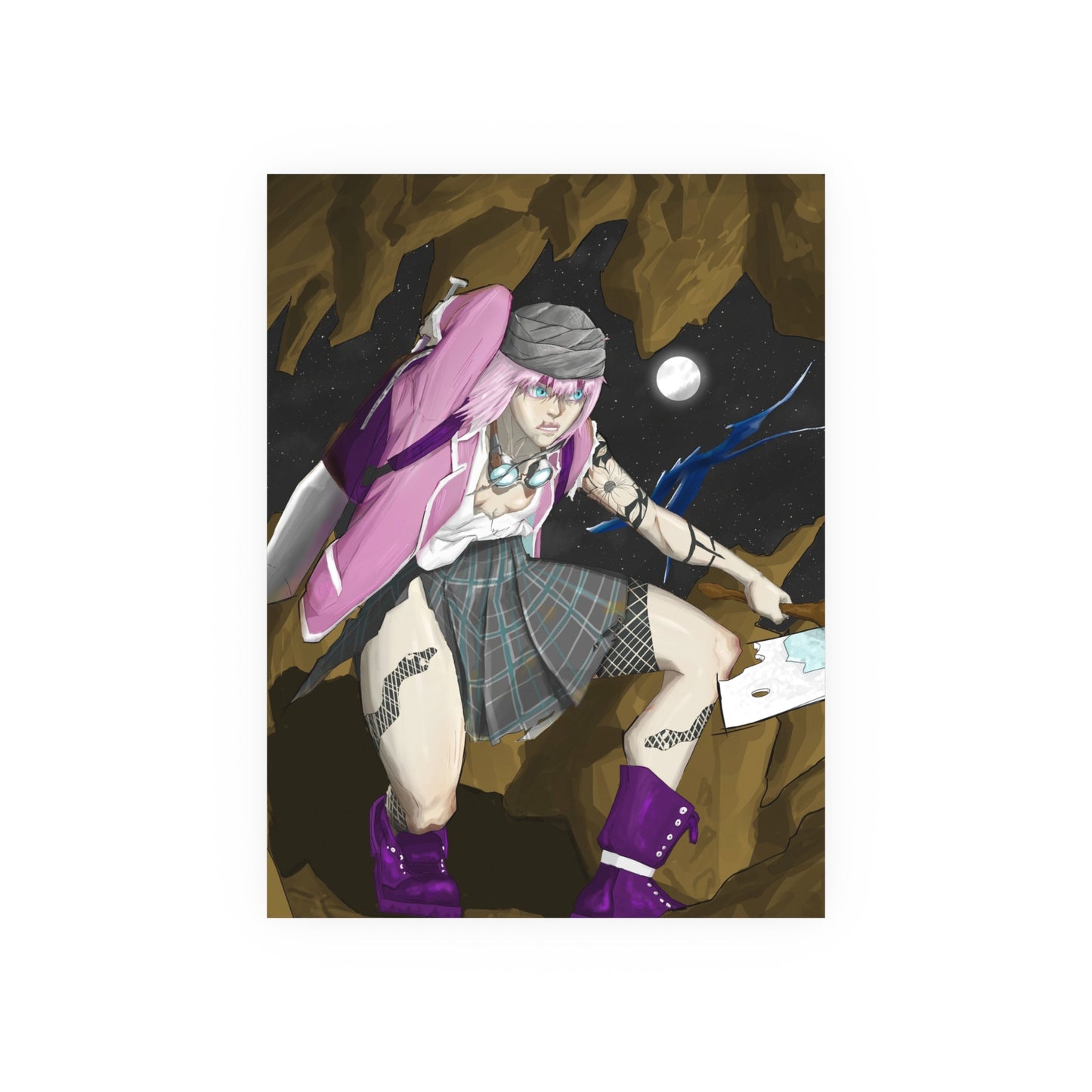 Schoolgirl Survivor-Art Print