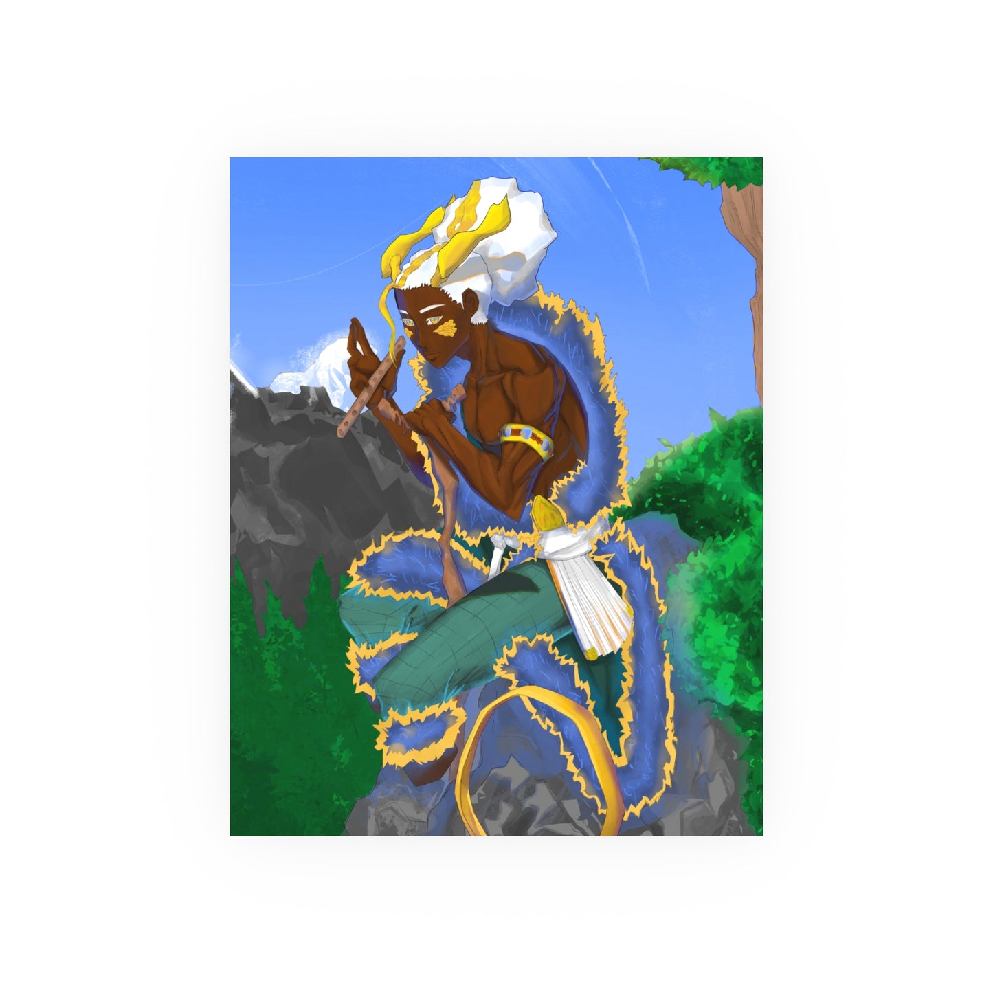 Humanized Qilin-Art Print