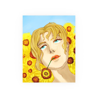 Blonde Sunflower-Art Print