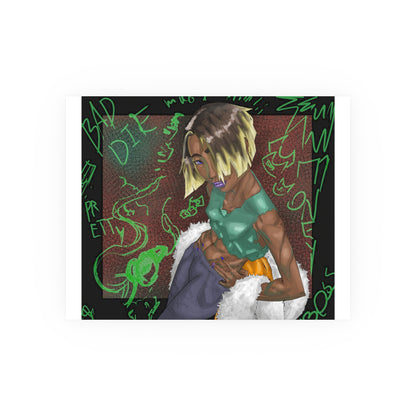 Street Wear Baddie-Art Print