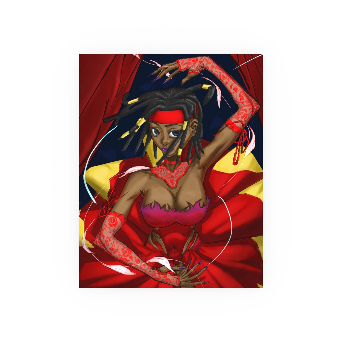 Dancing Victoria-Art Print