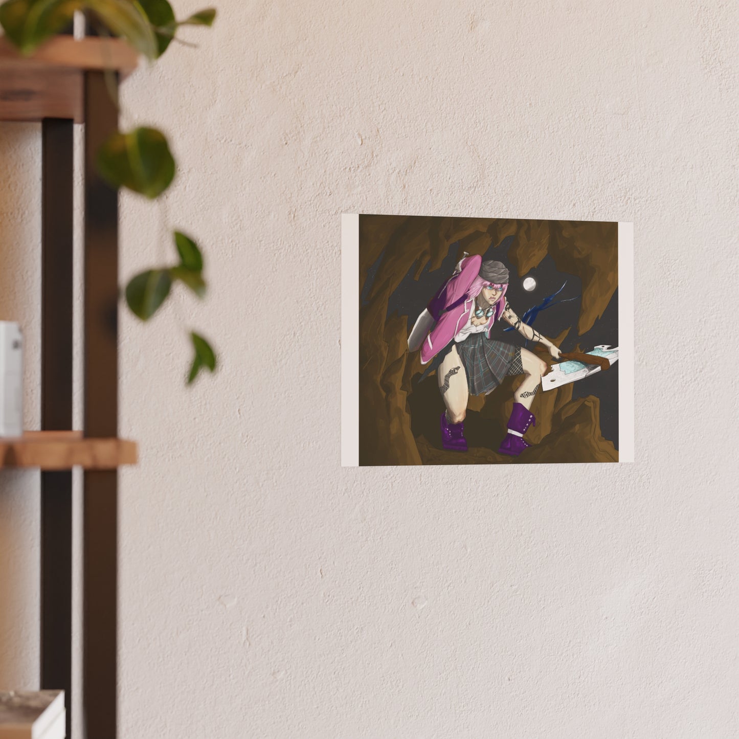 Schoolgirl Survivor-Art Print