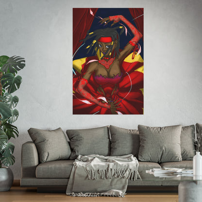 Dancing Victoria-Art Print