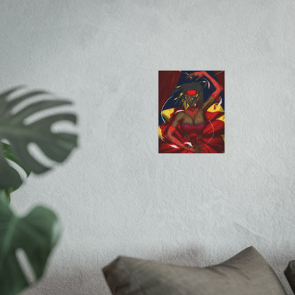 Dancing Victoria-Art Print