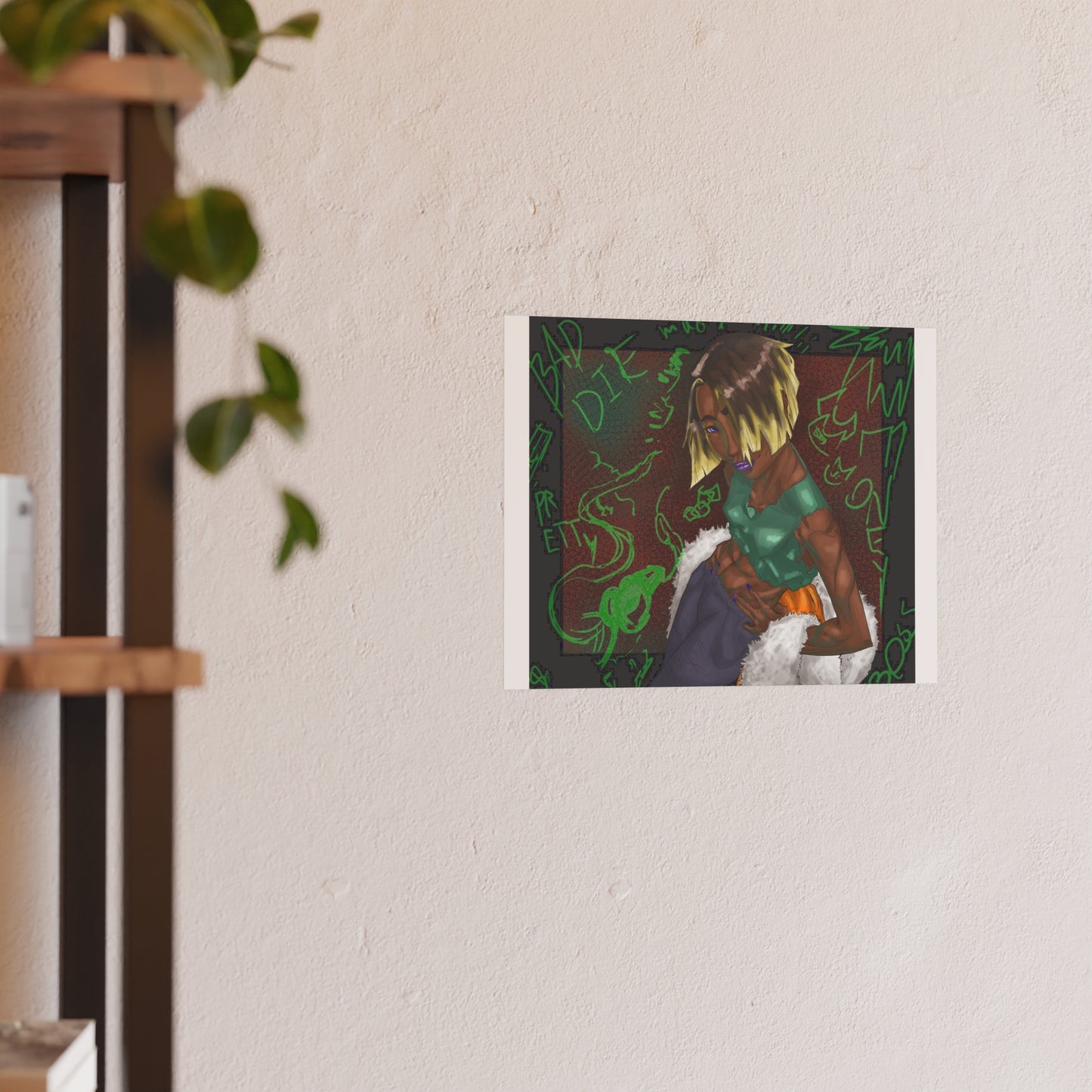 Street Wear Baddie-Art Print