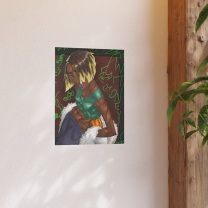 Street Wear Baddie-Art Print