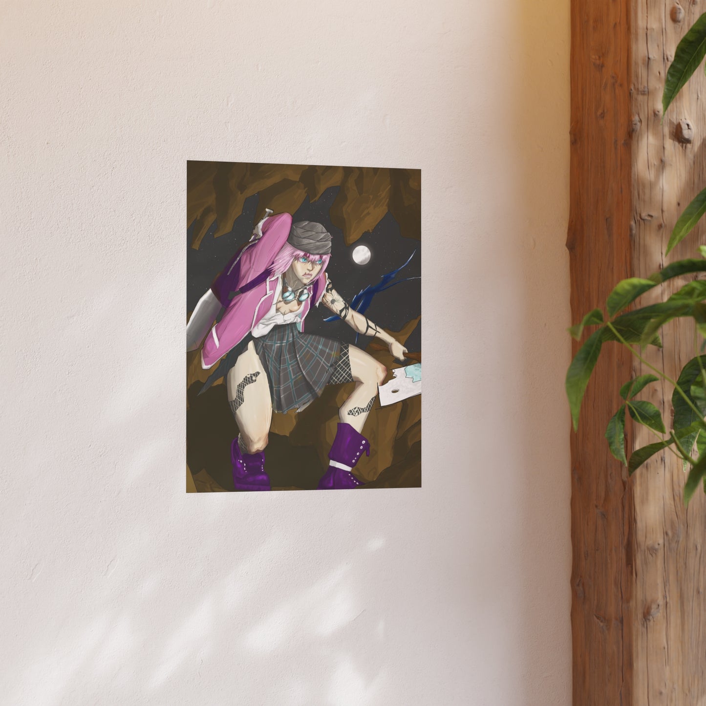 Schoolgirl Survivor-Art Print