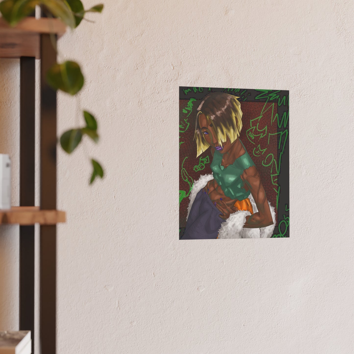 Street Wear Baddie-Art Print