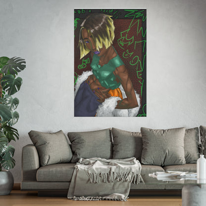 Street Wear Baddie-Art Print