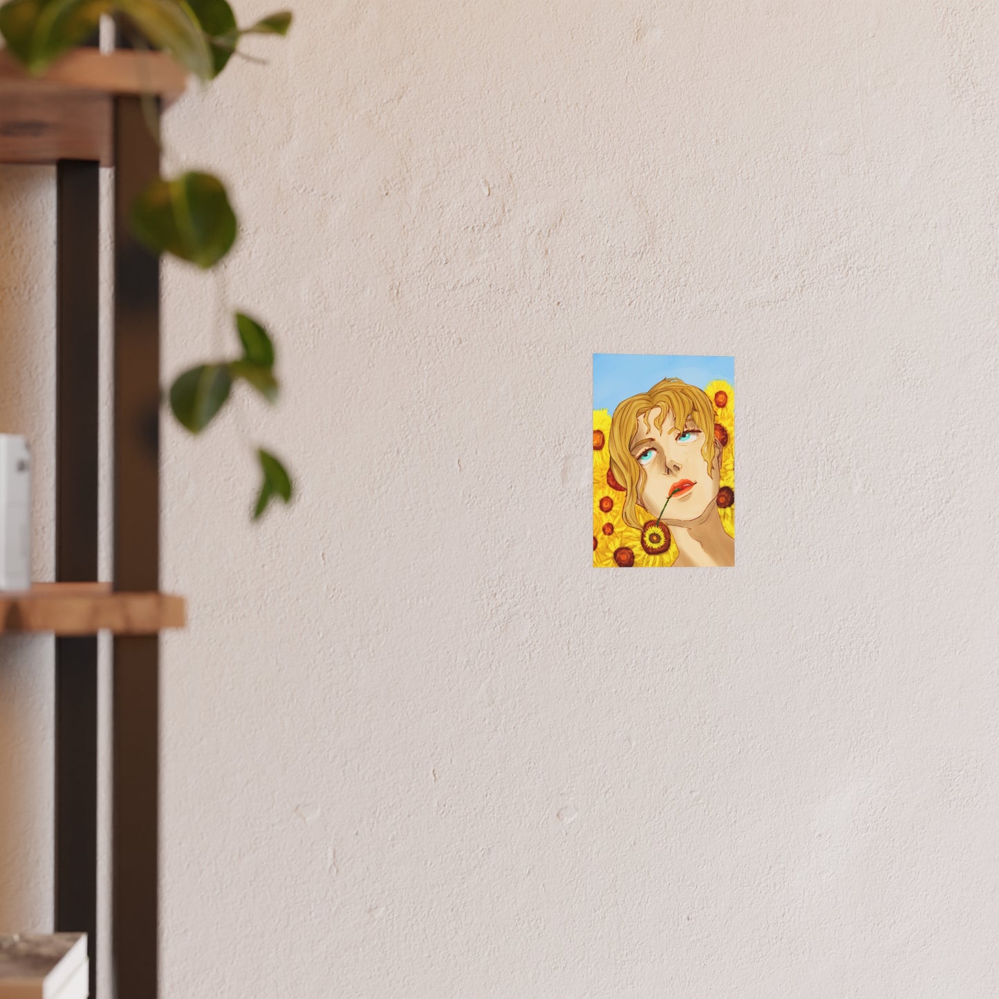 Blonde Sunflower-Art Print