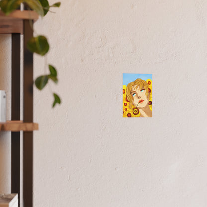 Blonde Sunflower-Art Print
