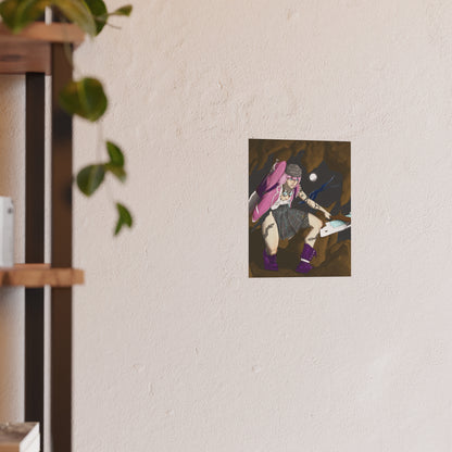 Schoolgirl Survivor-Art Print