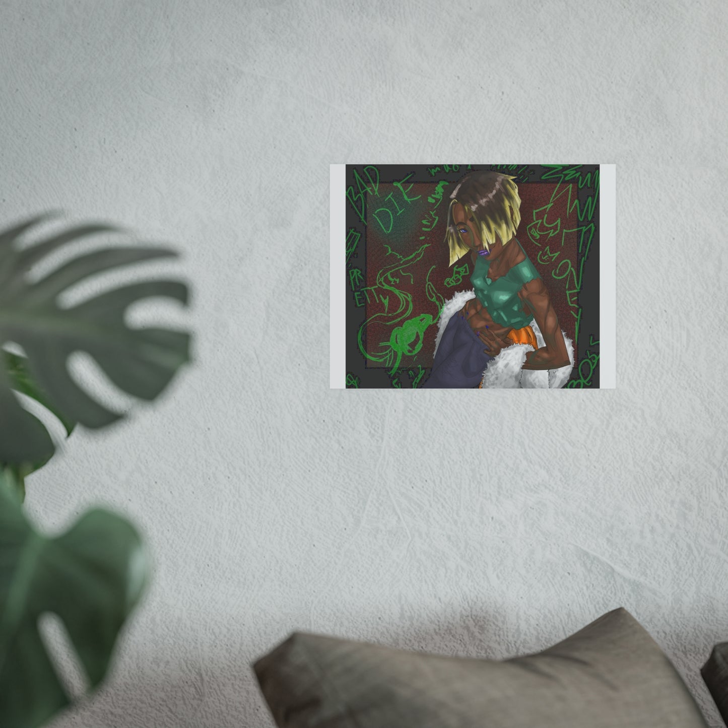 Street Wear Baddie-Art Print