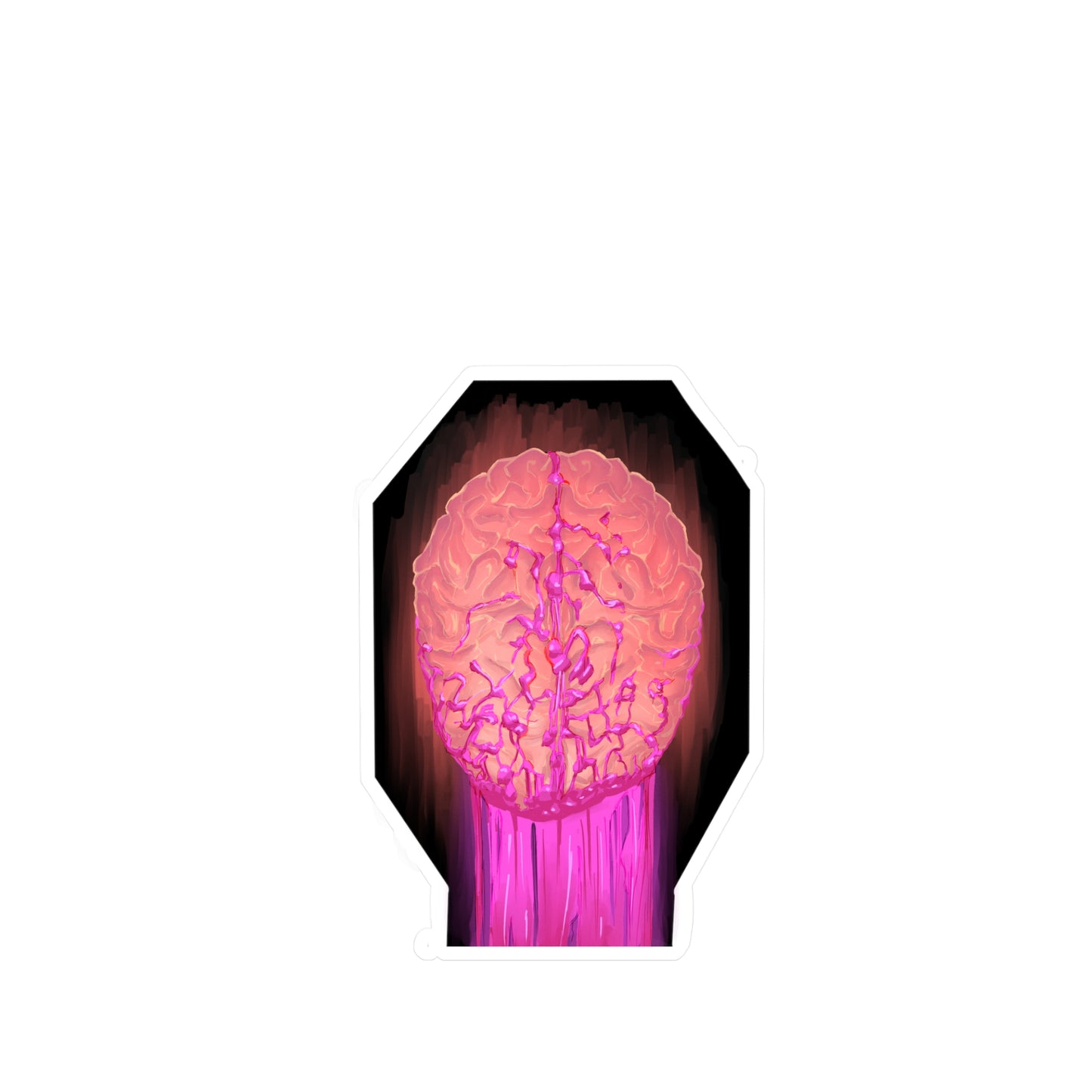 Brain On ADHD - Sticker