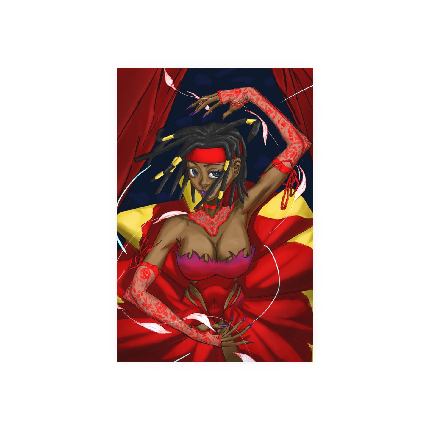 Dancing Victoria-Art Print