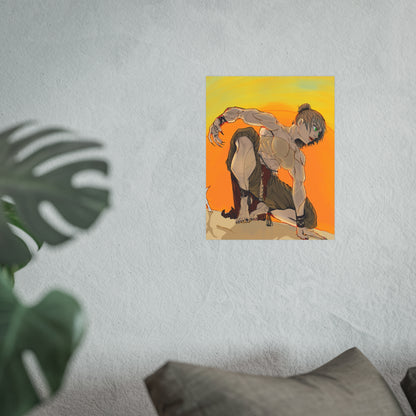 Caracal Girl-Art Print