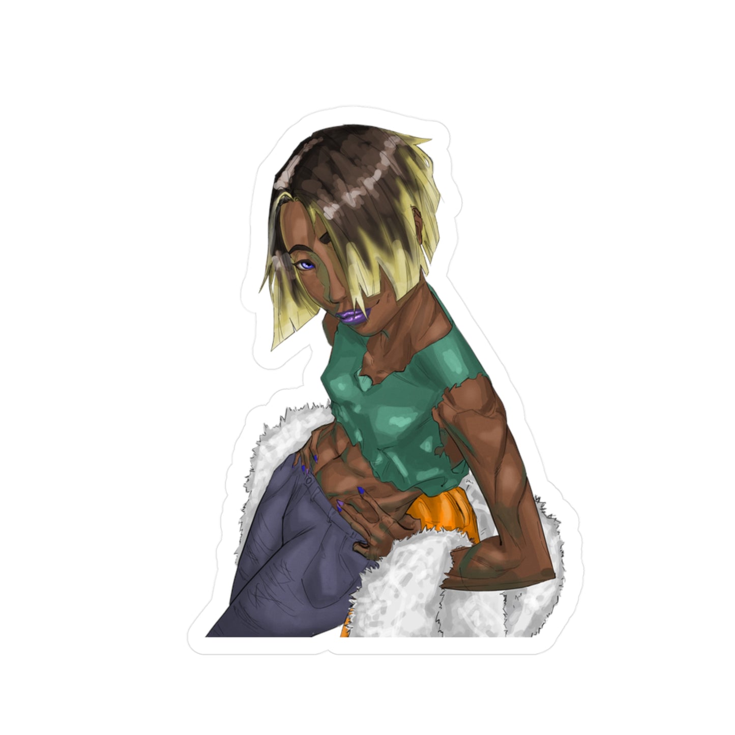 Streetwear Baddie - Sticker