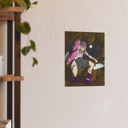 Schoolgirl Survivor-Art Print