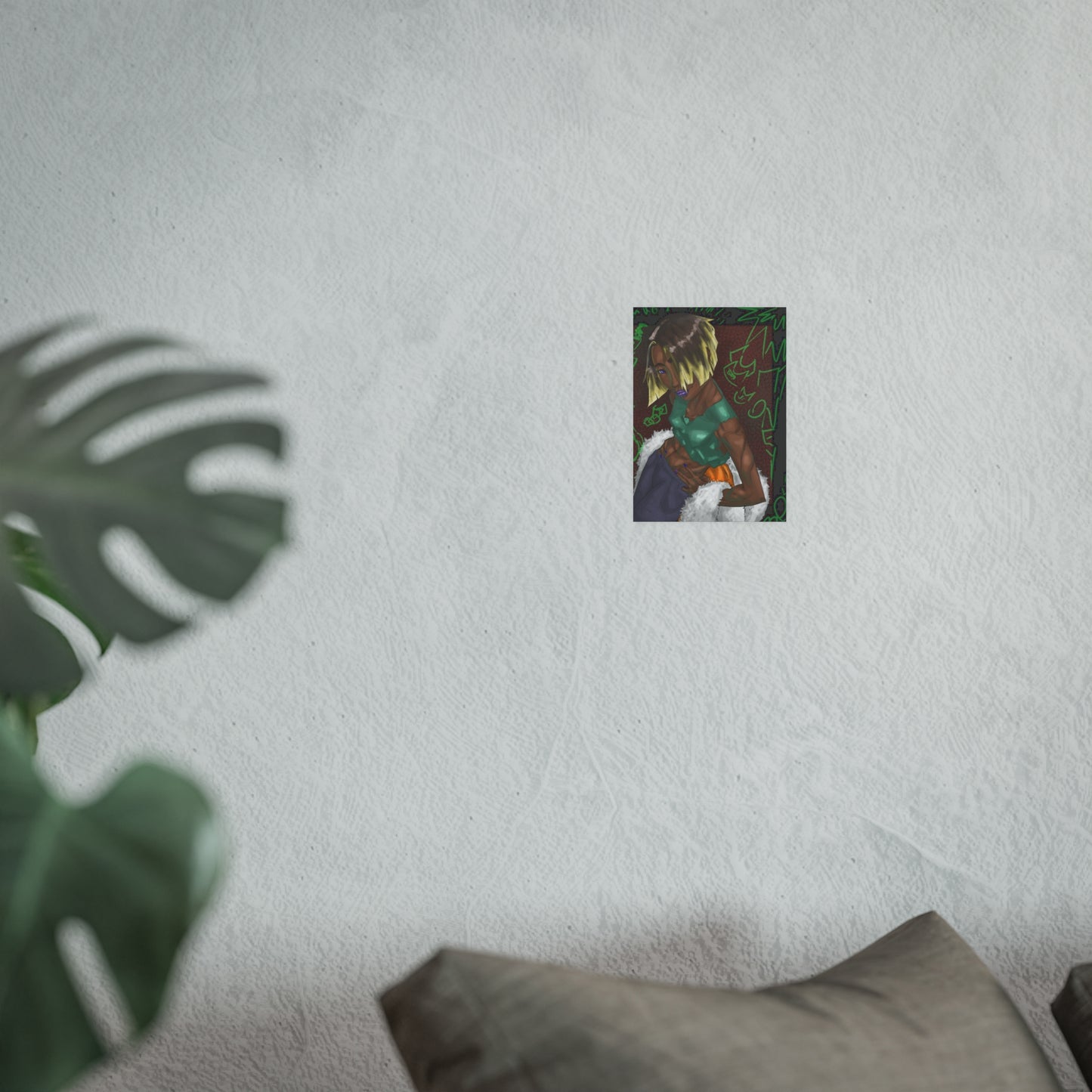 Street Wear Baddie-Art Print