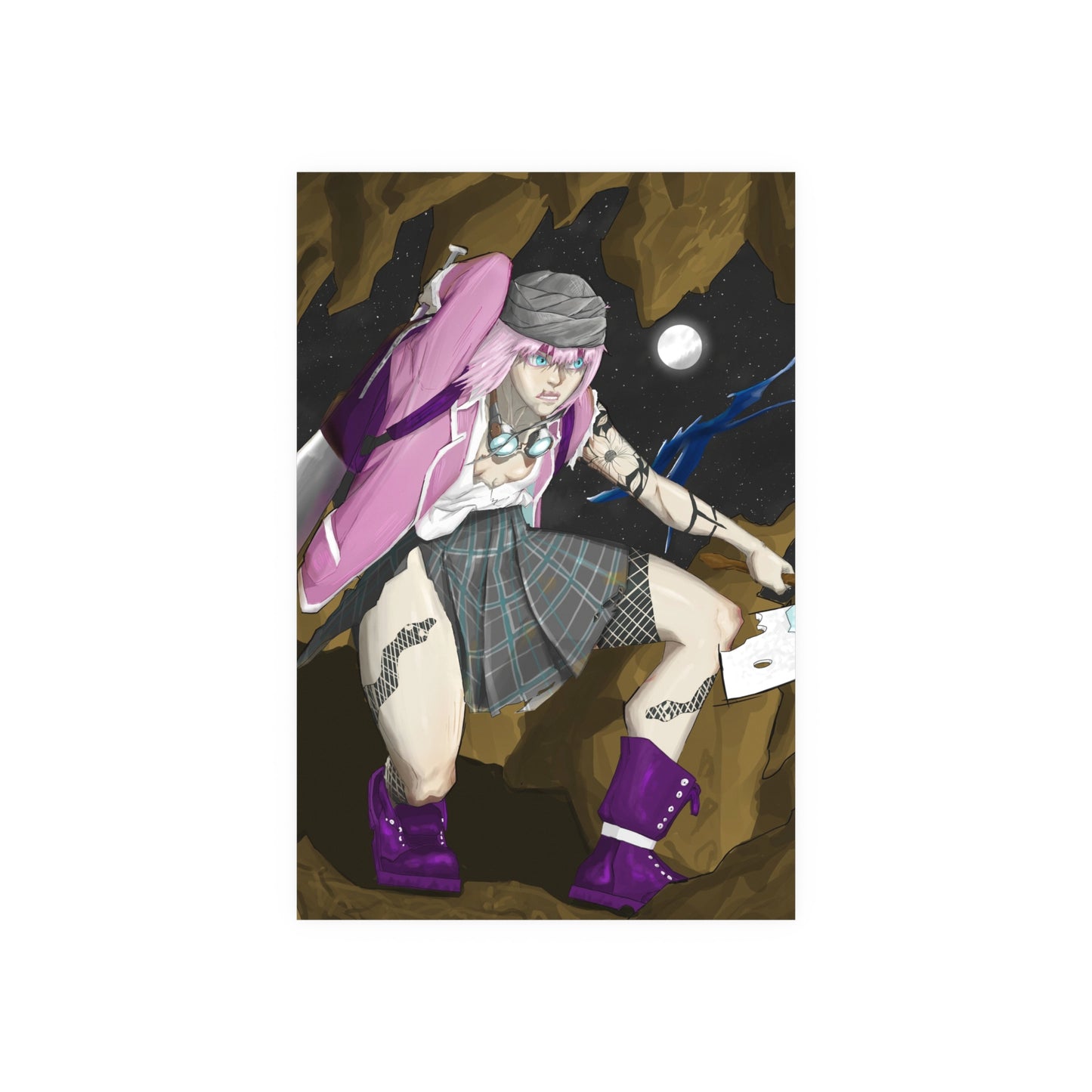 Schoolgirl Survivor-Art Print