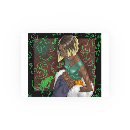 Street Wear Baddie-Art Print