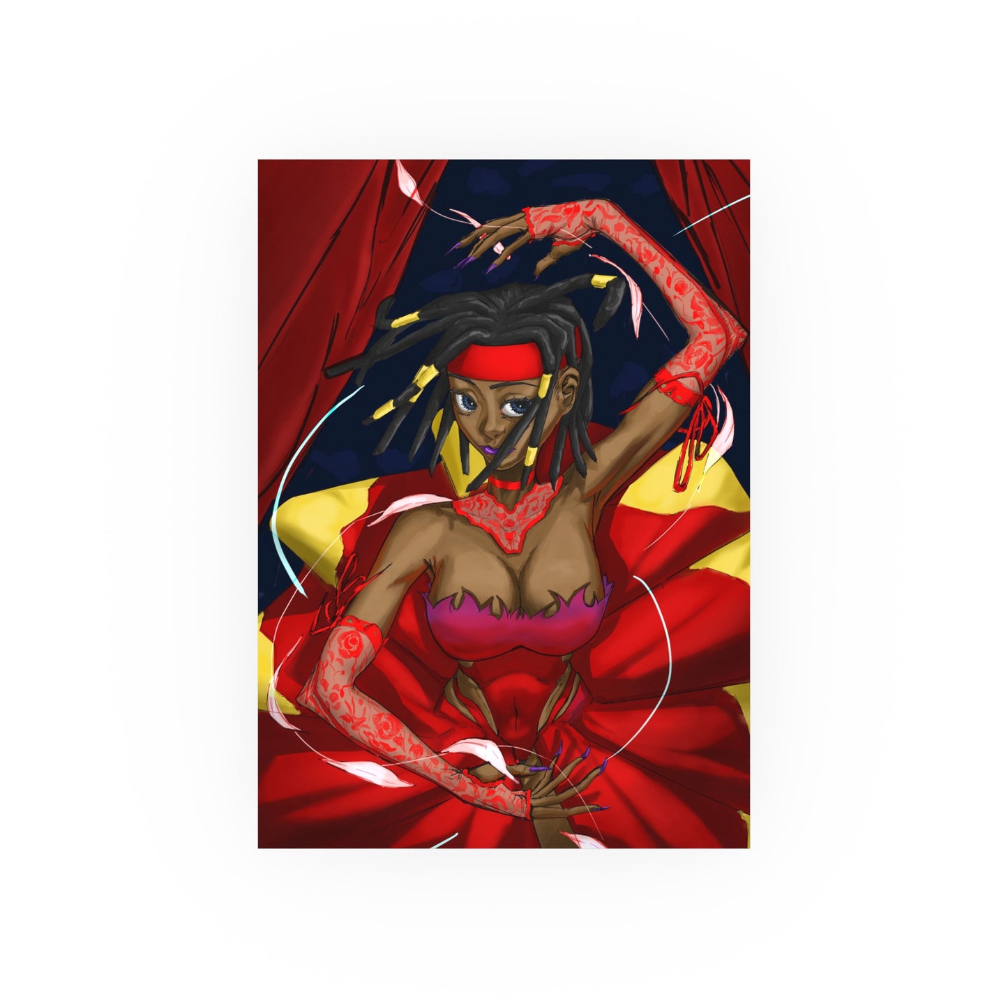 Dancing Victoria-Art Print