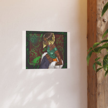 Street Wear Baddie-Art Print