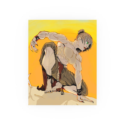 Caracal Girl-Art Print