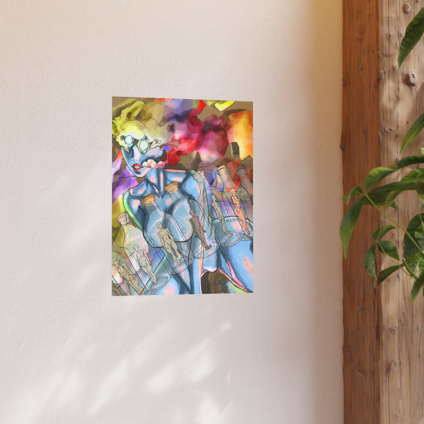 Bottles Of Hookers-Art Print