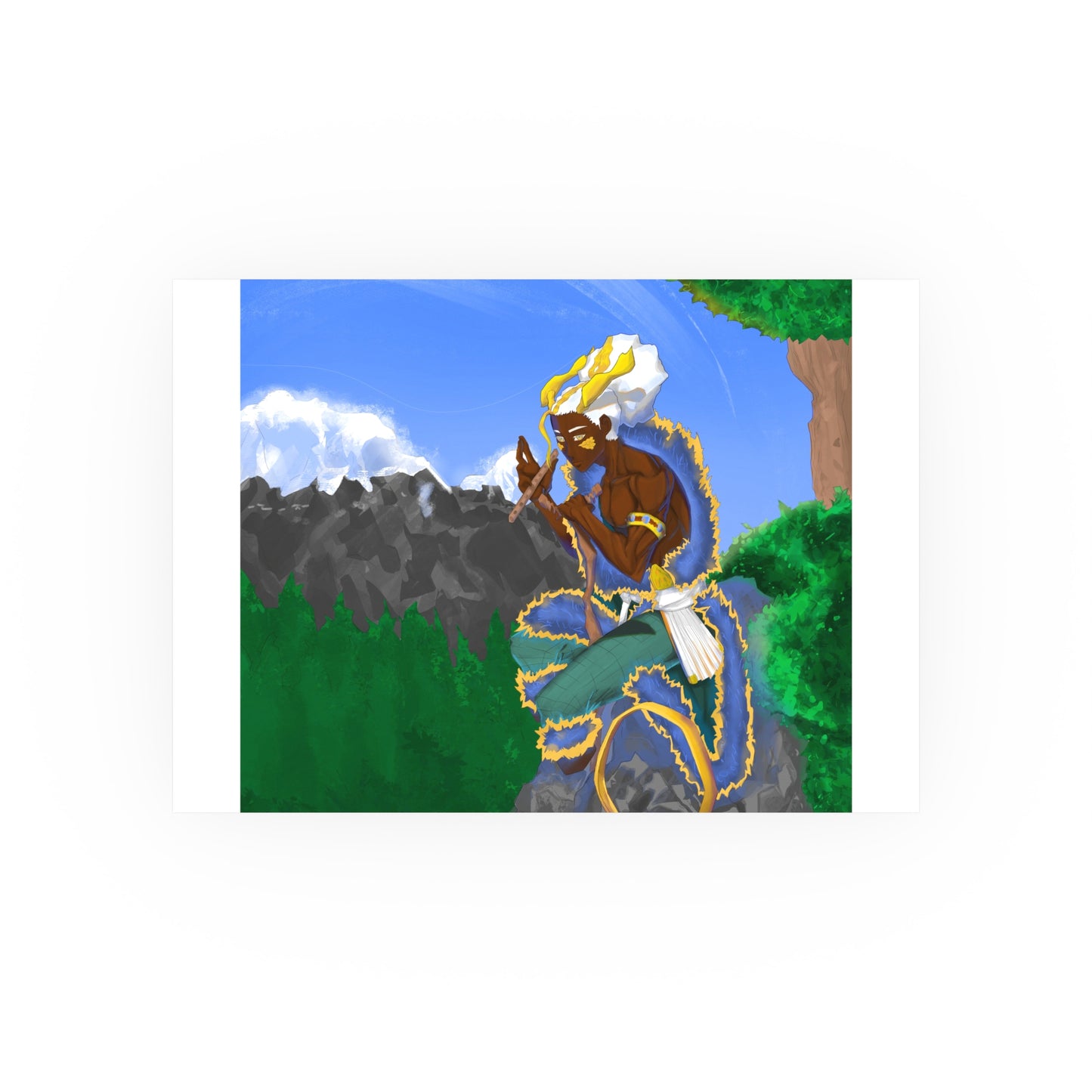 Humanized Qilin-Art Print